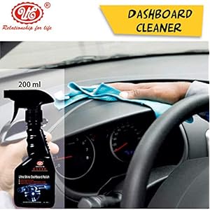 UE Elite Dashboard Polish/Cleaner For All Cars and Bike – Dry to touch and Rich Matte Finish (Plastic, Rubber, Leather…