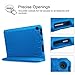 Fintie Case for All-New Amazon Fire HD 10 Tablet (7th Gen, 2017 Release) - Kiddie Series Shock Proof Light Weight Convertible Handle Stand Kids Friendly Cover for Fire HD 10.1