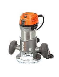 Ridgid R22002 Router de base fija variable de 11 A y 2 picos Hp 1 2" con cable