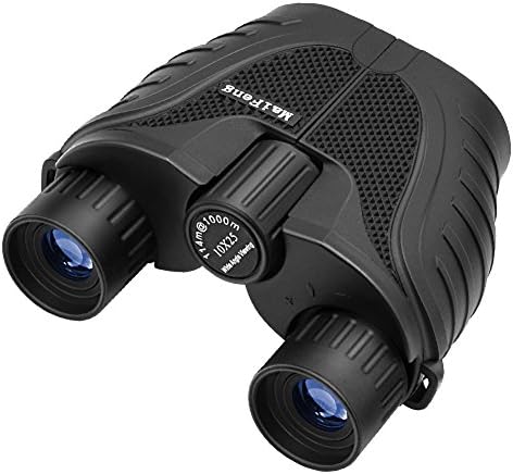 Binoculars For Adults, AQQEF 10x25 Pocket Binoculars BAK4 Mini HD Wild View Binoculars for Kids Outdoor travelling, Birding, Concert and Sport Game