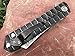 TACTICAL GEARZ TG Rouge XS, Real Damascus! Black Titanium (TiN) Stainless Steel EDC Folding Pocket Knife w/Sheath! Ball Bearing Pivot System! Razor Sharp Damascus Blade! (Rouge XS)