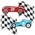 Letâ€™s Go Racing - Racecar - Decorations DIY Race Car Birthday Party or Baby Shower Essentials - Set of 20