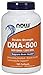 NOW Foods DHA-500, SizeLimit Pack of 3Pack (540 Softgels Total)