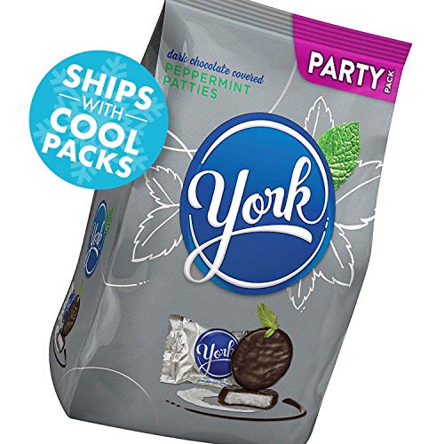 Dark Chocolate Candy Peppermint Patties, Miniatures, Party Bag (Limited Edition)