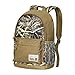 Camo Backpack Men Women Laptop Backpack Travel Hiking Backpack School Bookbag Brown