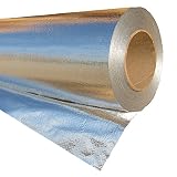 RadiantGUARD Ultima Solid Vapor Barrier Industrial Grade Sauna Hot Tub Jacuzzi 500 sq ft roll | 48-inch by 125-feet | U-500-VB | Reflective Aluminum Radiant Barrier Foil Insulation Blocks 97% Heat