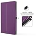 MoKo Case for Fire HD 10 - Slim Folding Cover with Auto Wake / Sleep for Amazon Kindle Fire HD 10.1 Inch Display Tablet (2015 Release Only), PURPLE