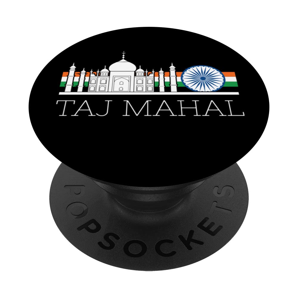 Taj Mahal in Agra India Asia Tourist and Sightseeing PopSockets Swappable PopGrip