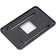 AM4 Backplane, CPU Heatsink Bracket Backplane Backplate Back Sheet Iron Plate for AM4, AM4 Backplane Back Black
