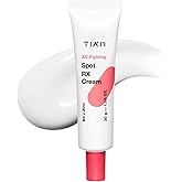 TIAM AC Fighting Spot RX Cream, 1.05 oz, Intensive Blemish & Redness Care with Spicules and 10% Niacinamide, Even Skin Tone, Suitable for Acne-Prone Skin, Korean Skin Care