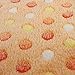 30x30 Inch Plush Fleece Baby Swaddle Blanket - Assorted Unisex Colors Polka Dot Blankets for Receiving Newborns by bogo Brands (Orange)