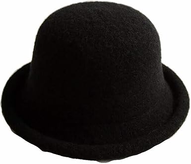 black round top hat
