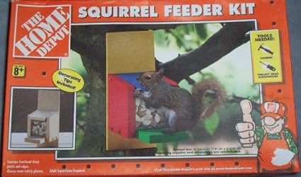 Amazon Com El Hogar Depot Ardilla Alimentador Kit Toys Games
