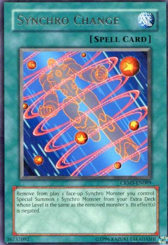 Yu-Gi-Oh! - Synchro Change (CRMS-EN089) - Crimson Crisis - Unlimited Edition - Rare