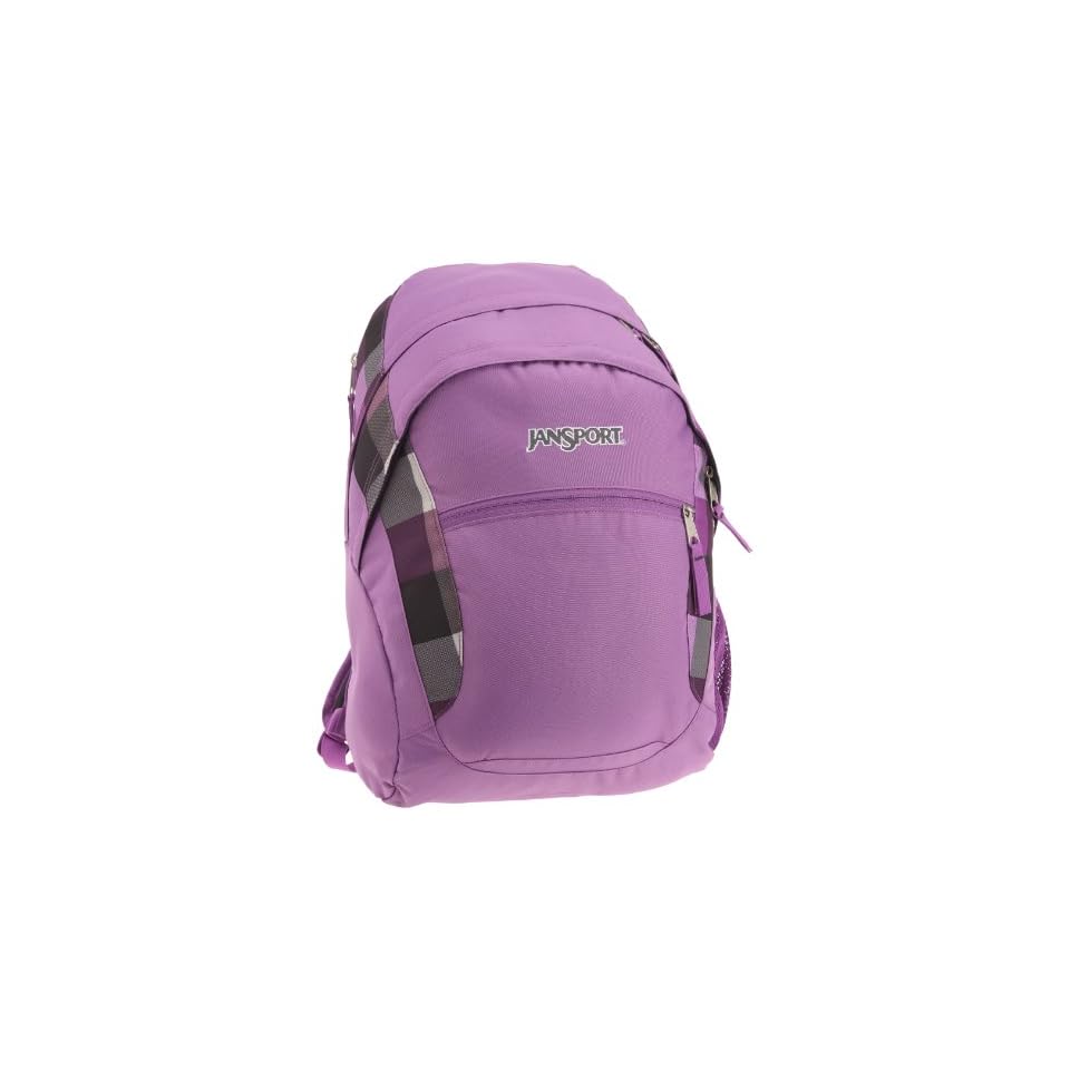 JanSport Core Series Wasabi Backpack (Blinded Blue Block Check) on PopScreen