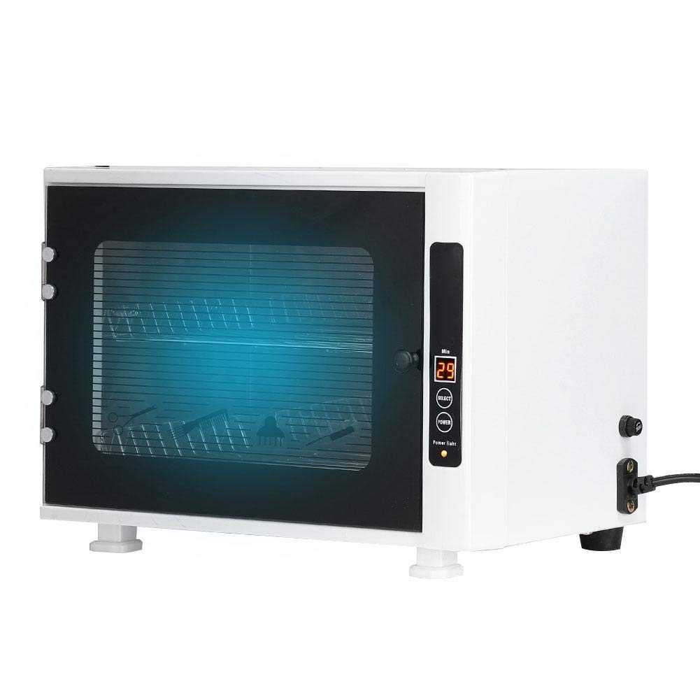 Purple Lamp Cleaning Cabinet, O3 Cleaning Cabinet Machine for Nail Tools Scissors Towel with LCD Screen and Timer Settings for Salon, Hotel, Spa: Beauty