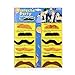 Lonfly Self Adhesive Fake Mustache,Mexican Mustache,Handlebar Mustache,Mustache Costume Party,36 Pack of Mustaches for Halloween Party