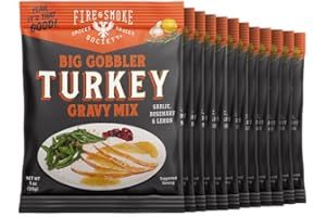 Fire & Smoke Society Gravy Mix Packets | Big Gobbler Turkey Gravy