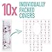 Nerry Disposable Toilet Seat Covers for Kids - Potty Training Oversize Set Home or Travel (10 Pack)