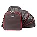 Petsfit Expandable Cat Carrier Dog Carriers,Airline Approved Soft-Sided Portable Pet Travel Washable Carrier for Kittens,Puppies,Removable Soft Plush mat and Pockets,Locking Safety Zippers