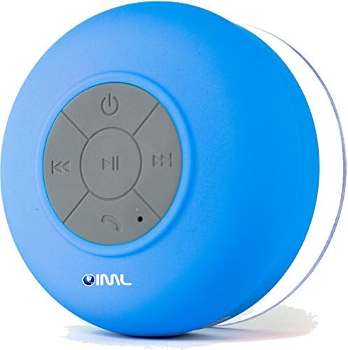 oiml Bluetooth Shower Speaker, Water Resistant Wireless &amp; Hands-Free Speaker Phone with Suction Cup, Compatible with All Bluetooth Devices