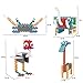 HOMEWE Building Blocks for Kids, 4 In 1 Animals Building Kits Toys for Boys Girls Age 5 6 7 8 9 10 Christmas Gifts STEM Educational Construction Toys (Crab, Elephant, Giraffe, Ostrich)
