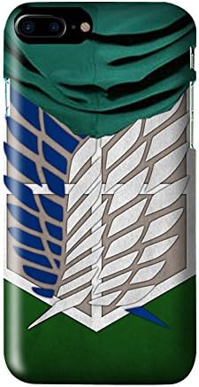 Skinhub Attack on Titan Survey Corps Cloak Snap on Plastic Case Cover Compatible with Apple iPhone 7 and 8