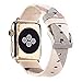 TCSHOW 44mm 42mm Plaid Tartan Style Replacement Strap Wrist Band with Silver Metal Adapter Compatible for Apple Watch Series 5/4/3/2/1 (P)(Not for iwatch 38mm/40mm)