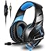 ONIKUMA Stereo Gaming Headset for PS4 Xbox One, Noise Cancelling Mic Over Ears Gaming Headphones with Microphone for Nintendo Switch Playstation 4 Laptop Smartphones and PC