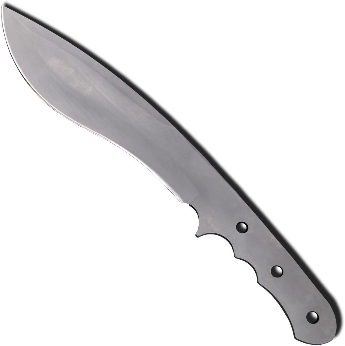 Hunting Knife Blade Blank 010 - 9Cr18MoV Stainless Steel - 12 7/8" OAL