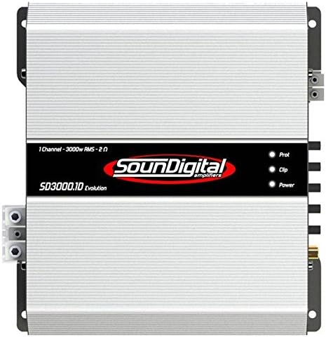 SD3000EVO2OHM SOUND DIGITAL 3400W, 2OHM, 1CHANNEL-Set of