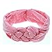 BiBang Baby Girls Toddler Bow Headbands Turban Knot Rabbit Hairband Headwrap Headwear (Pack of 5) (type two)