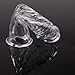 ieasysexy 2014 style 5.3 inch penis condom /Penis Sleeve /crystal condom Condom Penis Sleeve Silicone Cock Sleeve Color as the picture for men /male