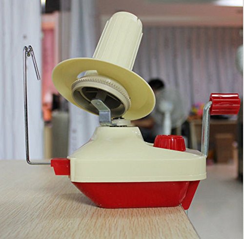 TNS STORE Hand Operated Knitting Roll String Yarn Fiber Wool Thread Ball Winder Holder