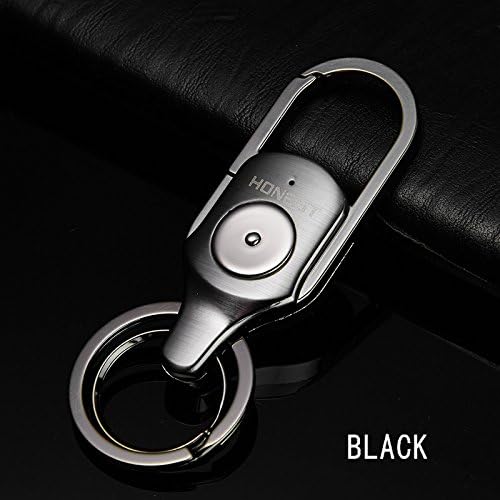 Anti-lost key Chain Bluetooth Tracking Device Phone Finder Anything Finder Item Tracker Anything Finder iOS/Android Compatible (black)