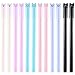BBTO 12 Pieces Cute Cat Pen 0.38 mm Gel Pens Black Ball Point Pens for School Office Supplies