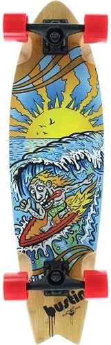 Bustin Fish 32 Surfy Surfy Longboard Skateboard Complete New 2016
