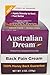 Australian Dream Back Pain Cream, 4 Ounce Per Jar (2 Pack)