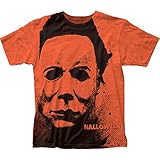 Halloween - Splatter Mask (Slim Fit) T-Shirt Size XL