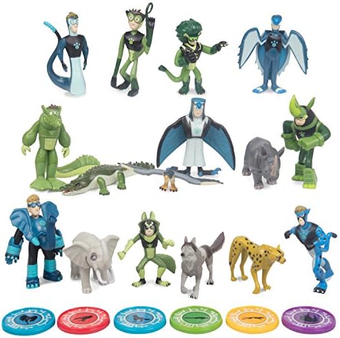 Wild Kratts Toys 22 Piece Collector 