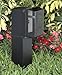 GPD19BR-1 Gard-N-Post Low-Profile Outdoor Landscape Lighting Post Enclosure with Outlet Cover, 19.5-Inch, Bronze, 1-Pack