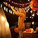 Set of 3 Halloween String Lights,60 LED Battert Operated String Lights Pumpkin/Ghgost/Bat -Perfect for Halloween Outdoor Yard Party Decorations