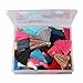 Linsoir Beads 30mm Multi-colors Soft Cotton Cord Tassels Variety Pack Box Set (100pcs/box)