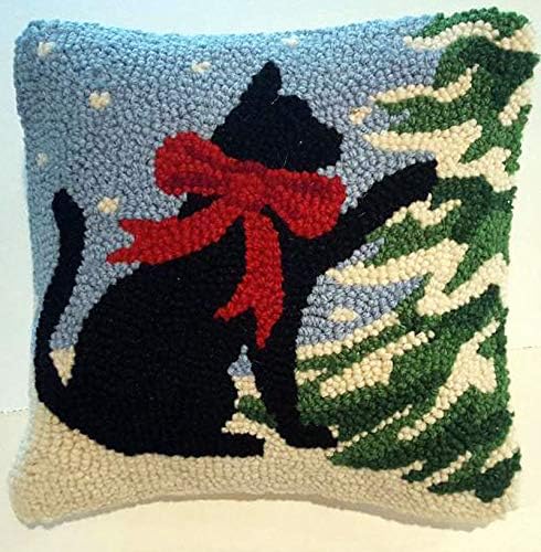 Amazon Com Peking Handicraft Black Cat Christmas Tree Mini Hooked