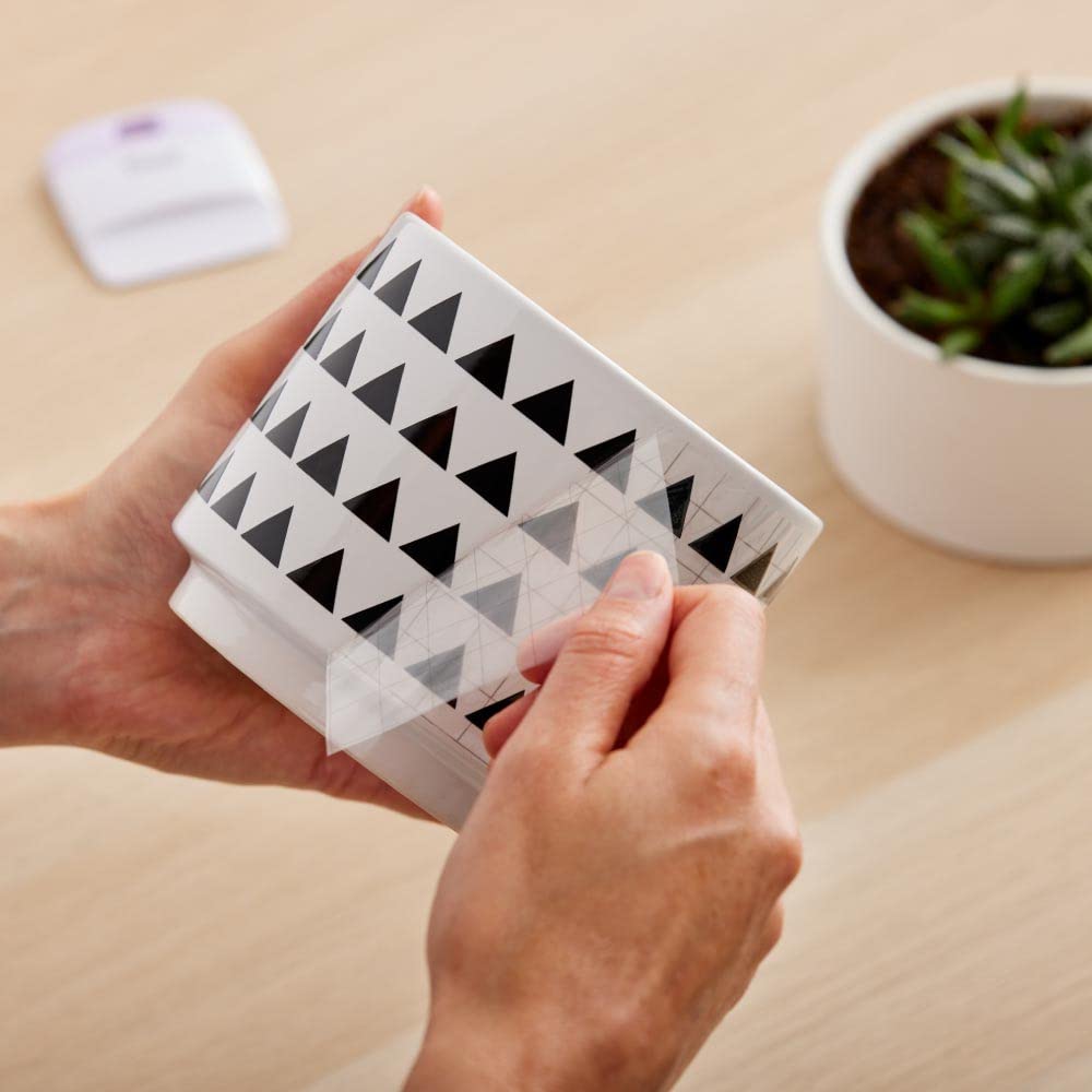 Cricut Transfer Tape - 1ft x 12ft - Easy Transfer Adhesive Sheet for Vinyl Projects - Compatible with Most Vinyl Types - Clear