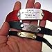 LuckyPet Rivet-On Pet ID Tag - Personalized, Silent and Customized - Suitable for Cats and Dogs - Heavy-Duty Pet Identification - Engraved Tags - Medium, Polished Brass Finish