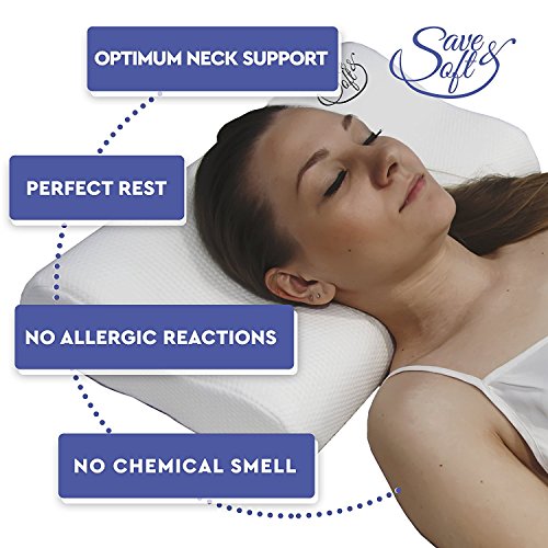 Save Soft Toddler Memory Foam Pillow Cervical Support Pillow