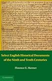 Select English Historical Documents of the Ninth and Tenth Centuries