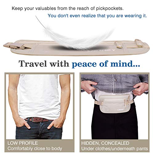 travel pouch under clothes