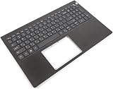 Dell Vostro 5501 5502 Palmrest HEBREW Backlit Keyboard 0W7PK2 02WWDH Renewed view 1
